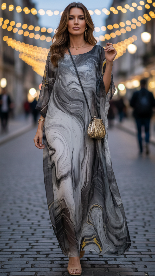 Luna | Ethereal Maxi Dress - ginlerie 7