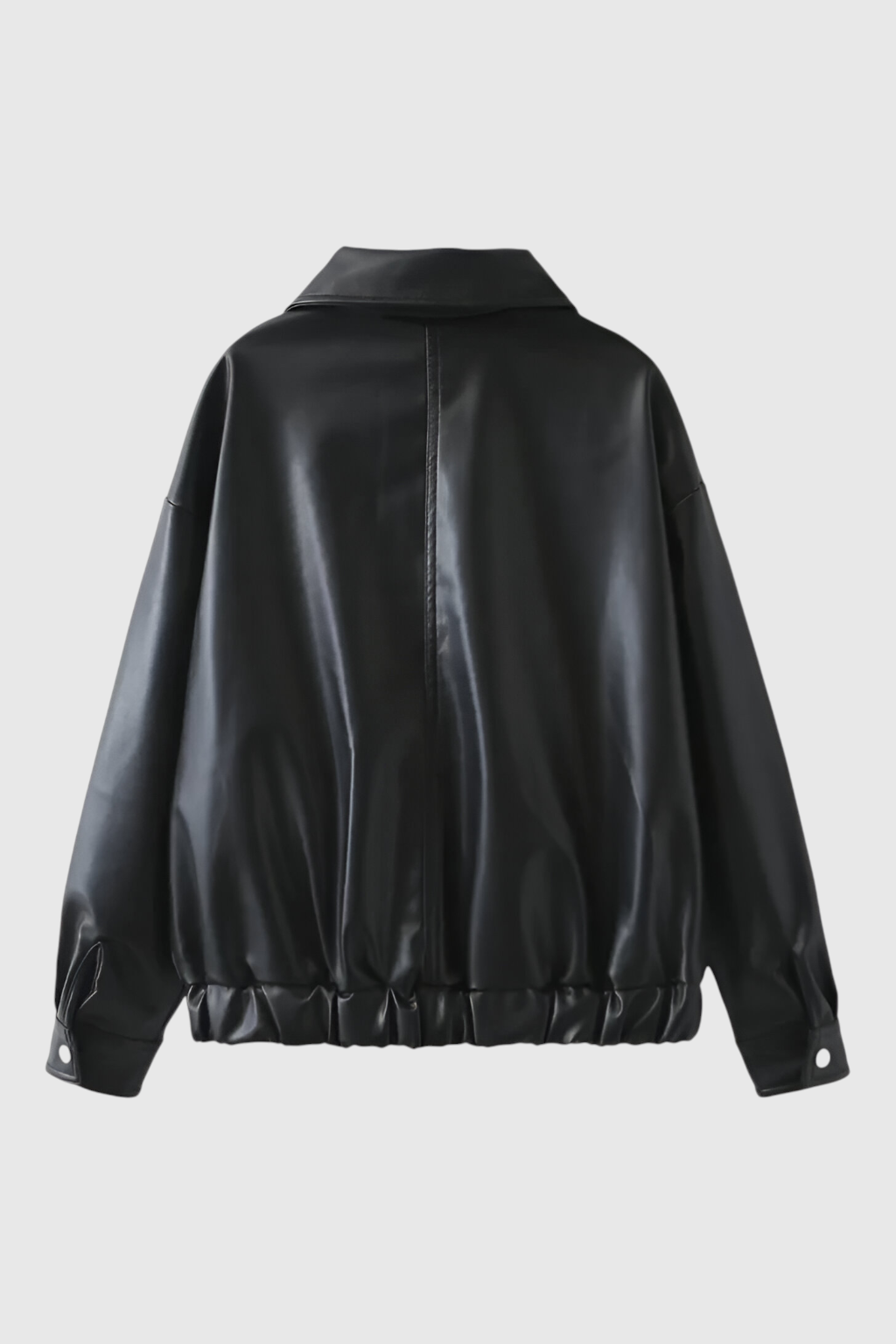 Luna | Faux Leather Jacket Women - ginlerie 3