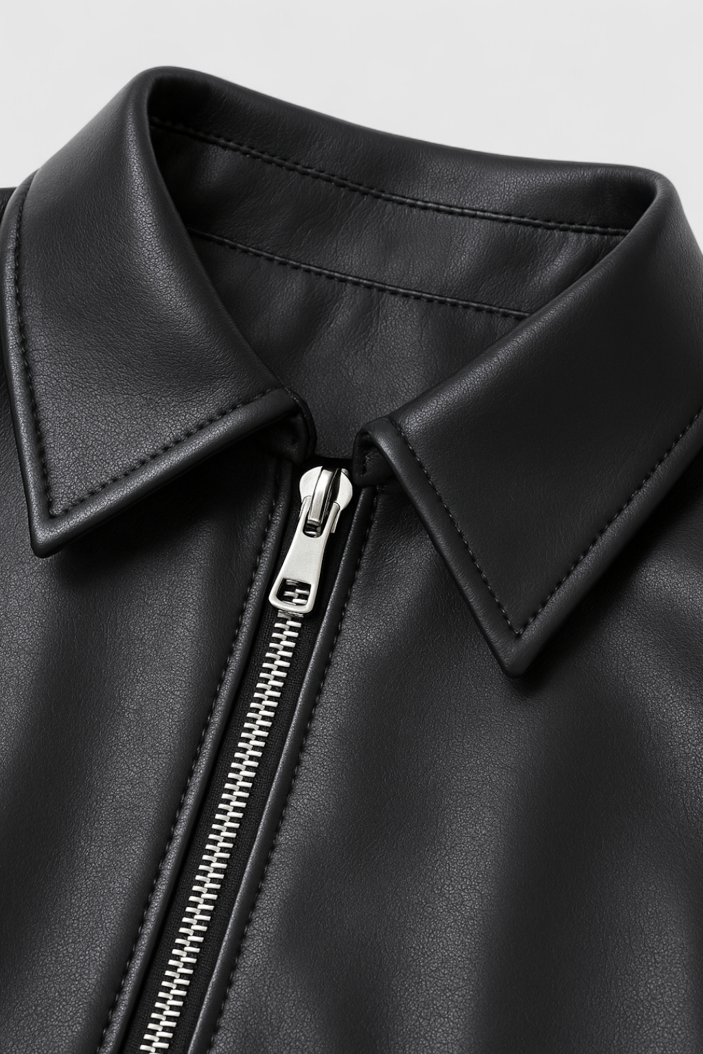 Luna | Faux Leather Jacket Women - ginlerie 4