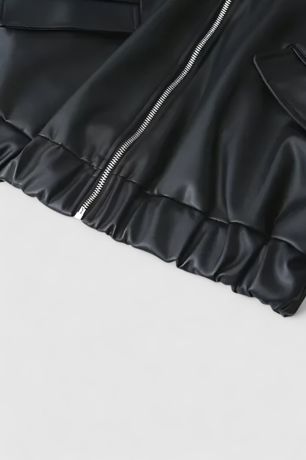 Luna | Faux Leather Jacket Women - ginlerie 6