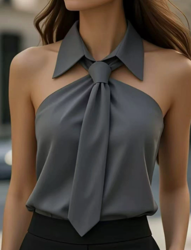 Luna | Halter Blouse - ginlerie 9