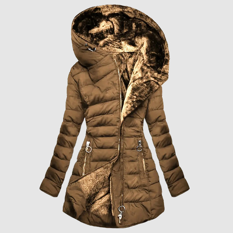 Luna | Insulated Long Puffer Coat - ginlerie 2