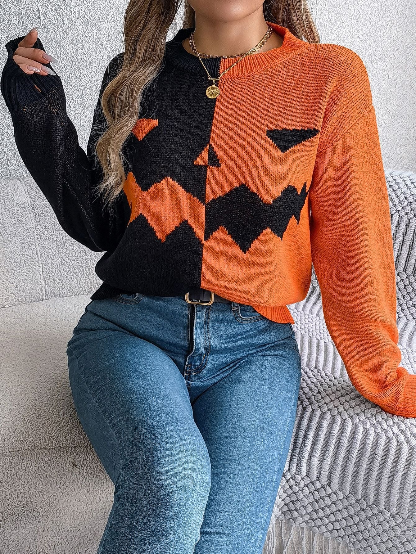 Luna | Jack Knit Sweater - ginlerie 1