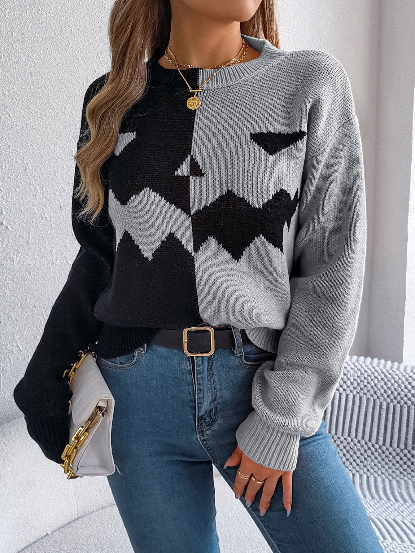 Luna | Jack Knit Sweater - ginlerie 4