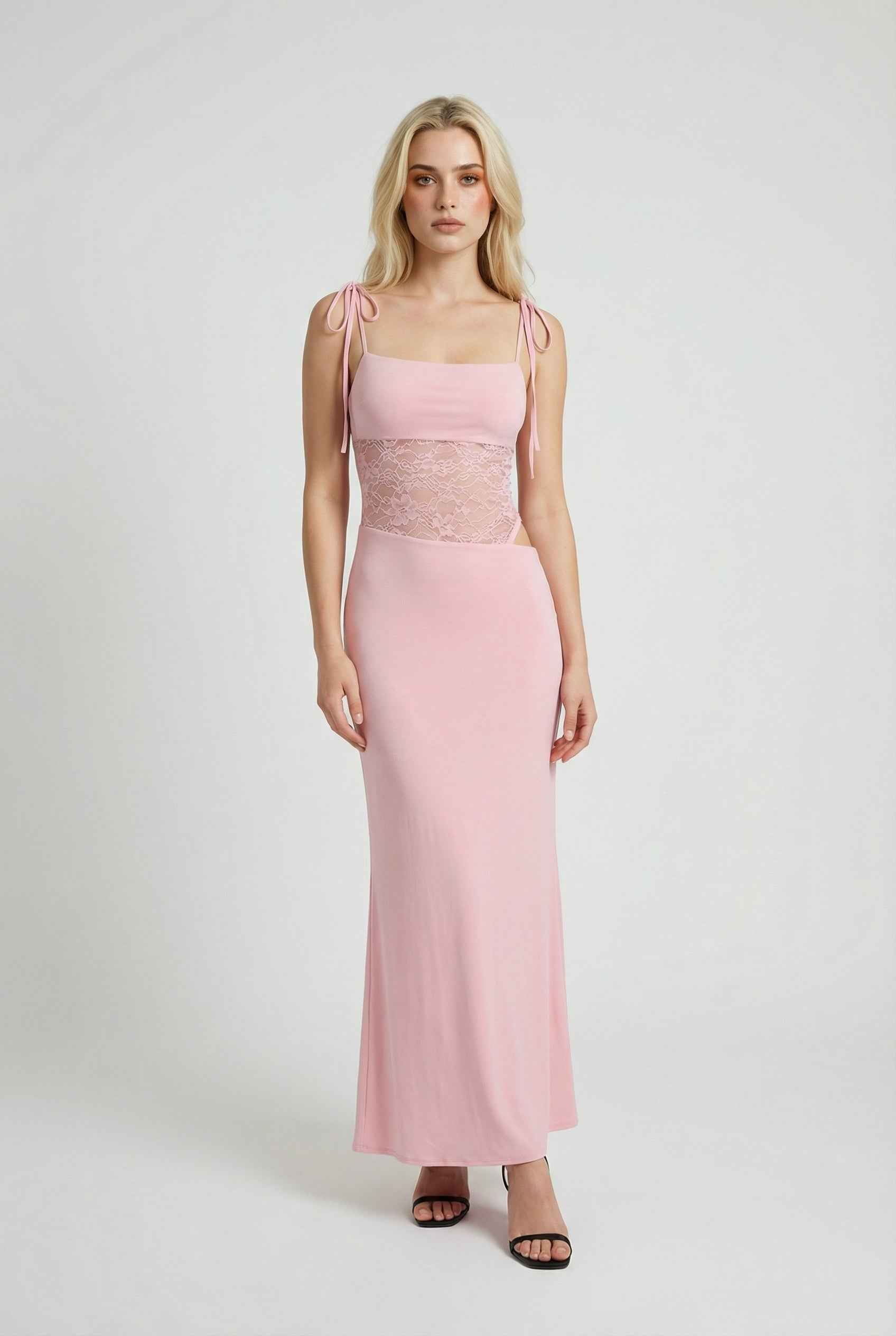 Luna | Lace Maxi Dress - ginlerie 3