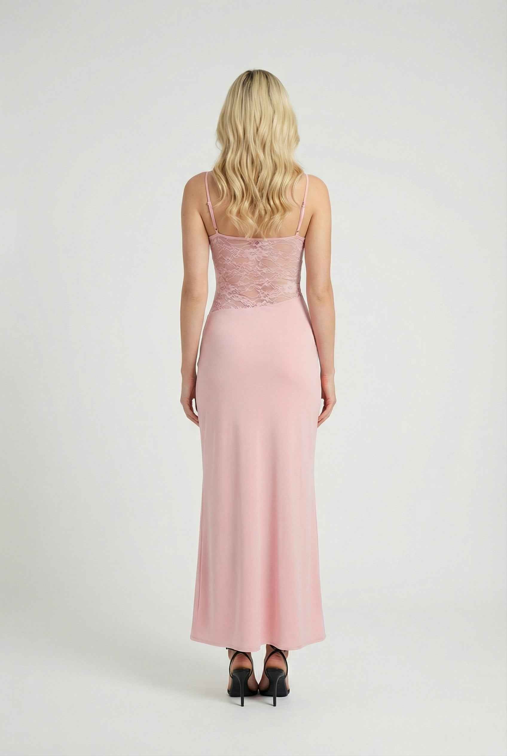 Luna | Lace Maxi Dress - ginlerie 4