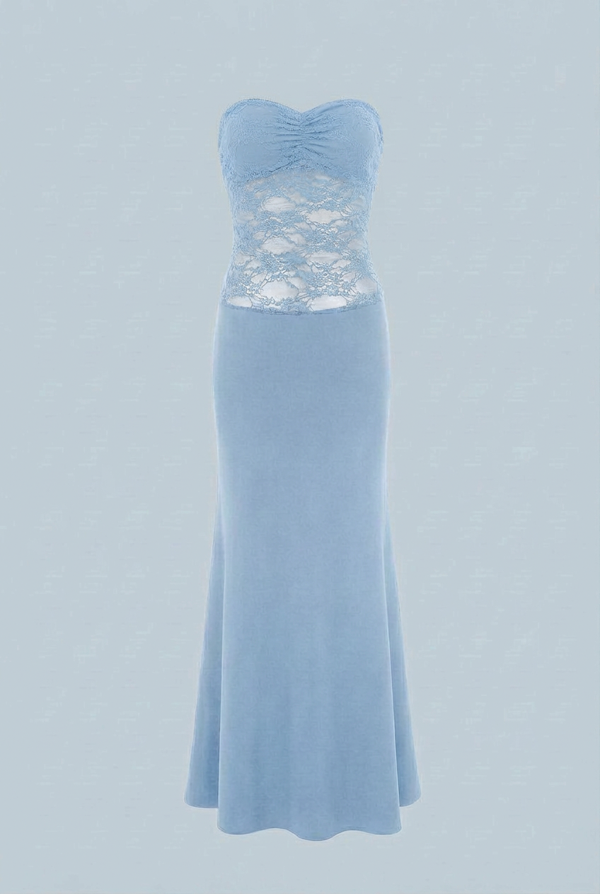 Luna | Lace Mermaid Dress - ginlerie 0