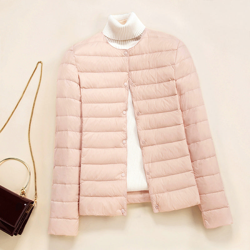 Luna | Lightweight Quilted Down Jacket - ginlerie 1