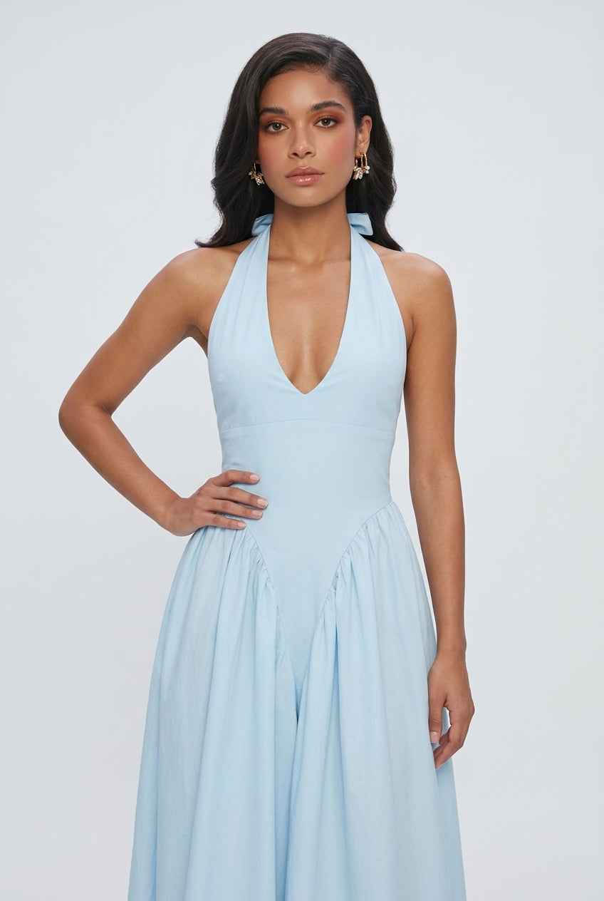 Luna | Midi Cocktail Dress - ginlerie 1