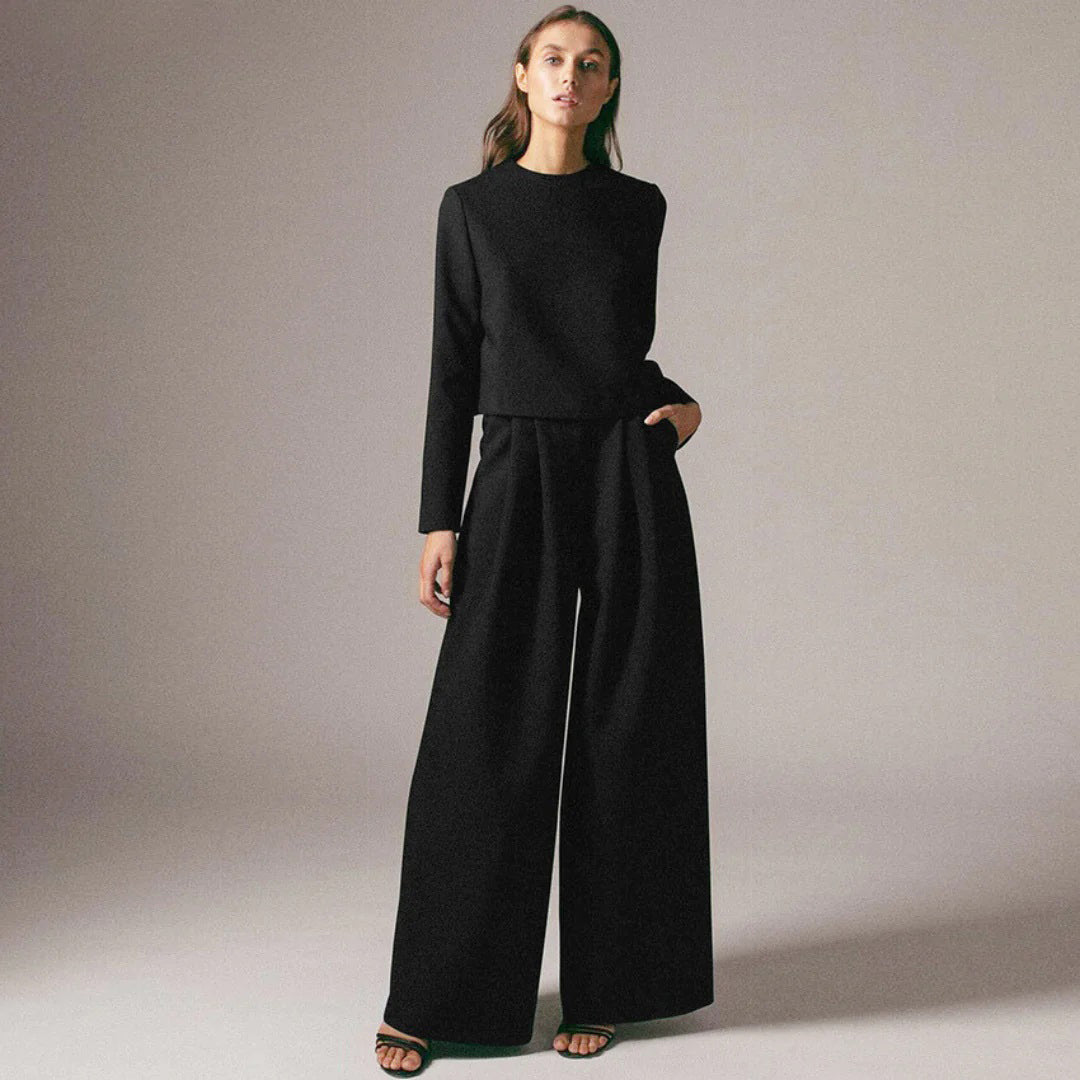 Luna | Relaxed Fit Two Piece Set - ginlerie 2