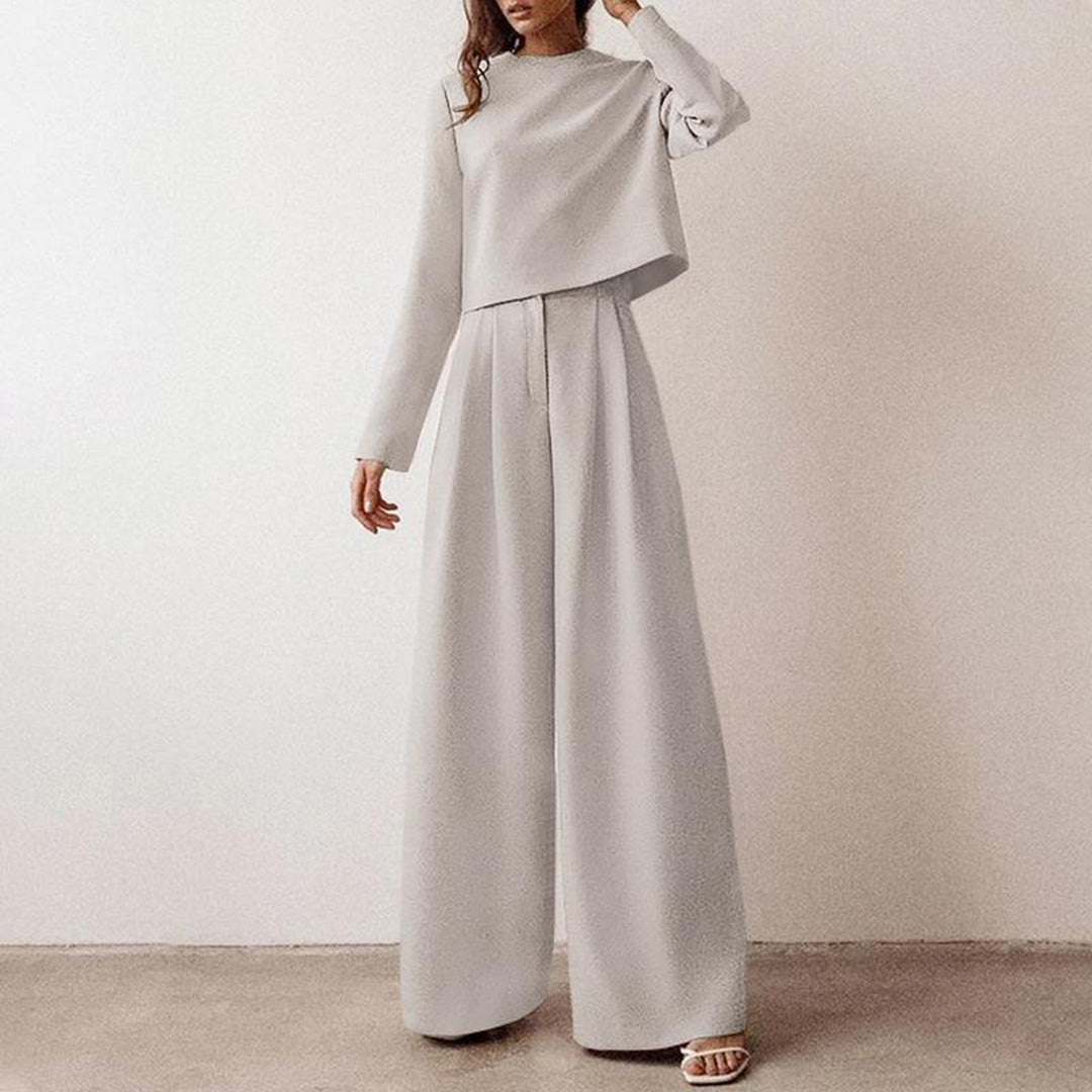 Luna | Relaxed Fit Two Piece Set - ginlerie 4