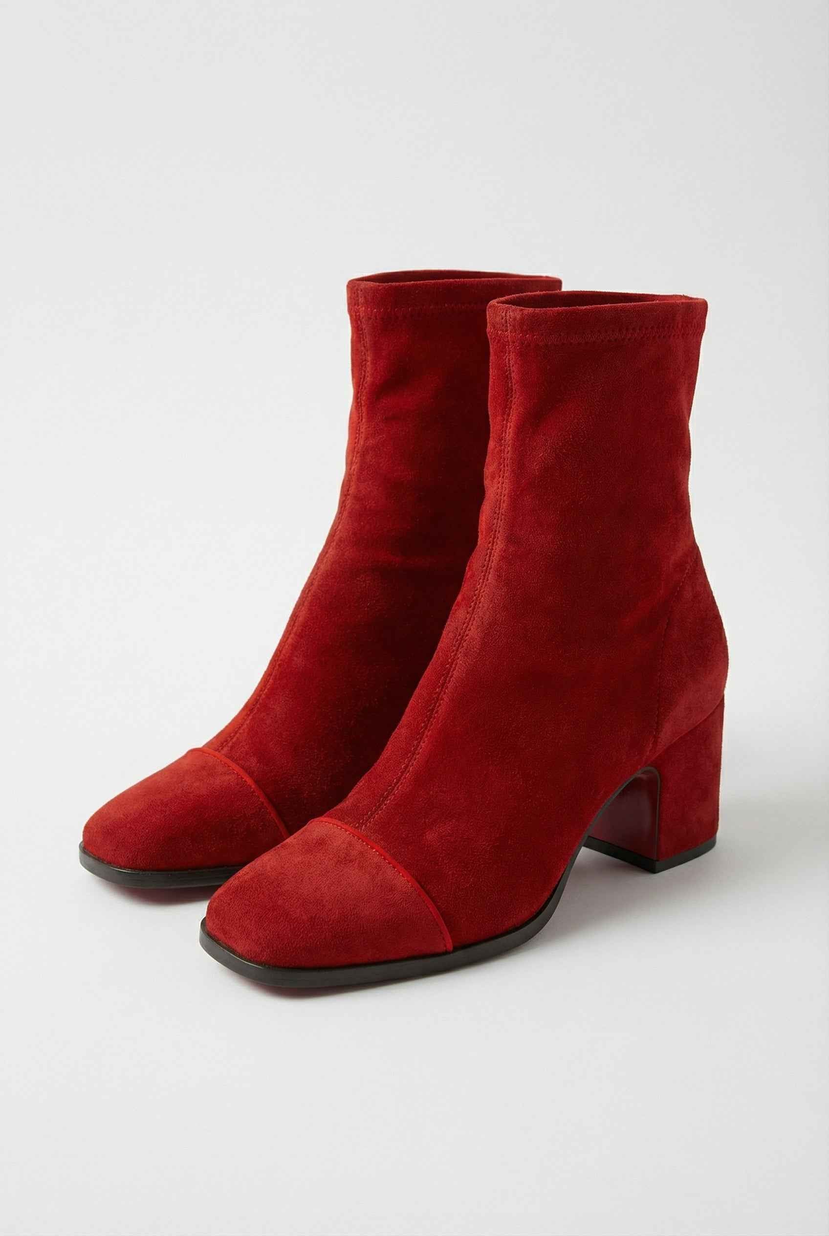 Luna | Retro Mid Calf Boots for Women - ginlerie 0