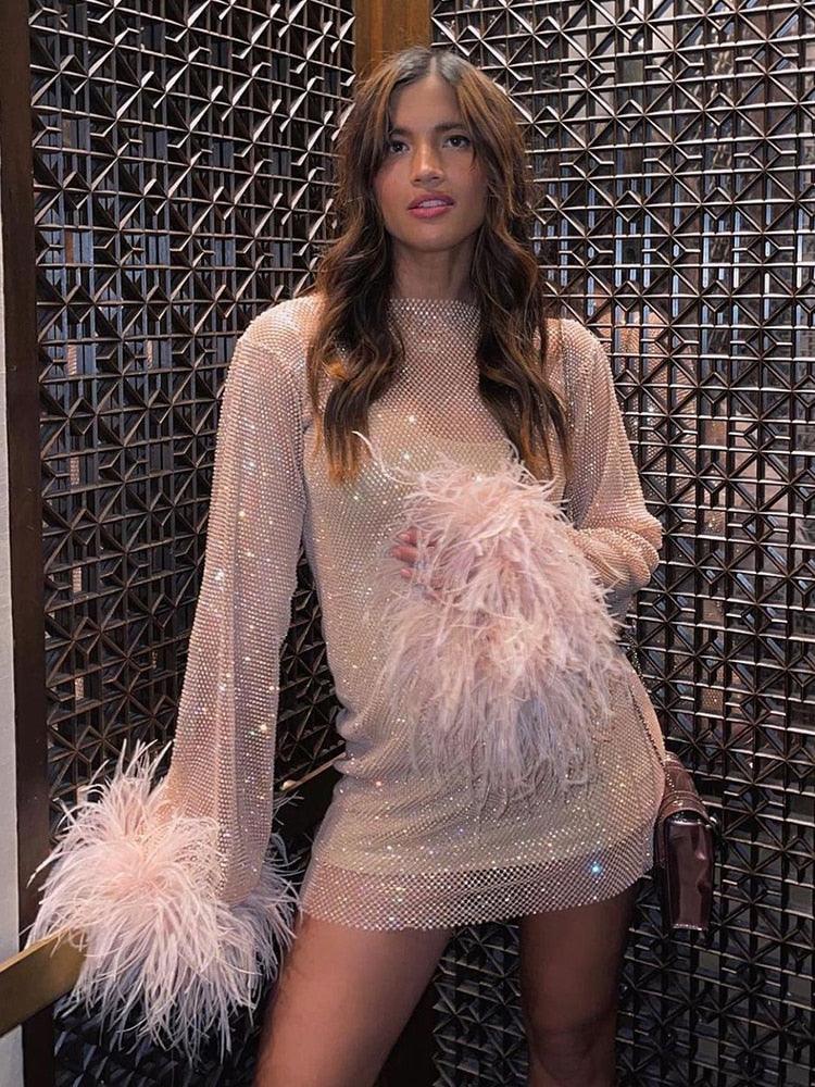 Luna | Sequin Mini Dress - ginlerie 1