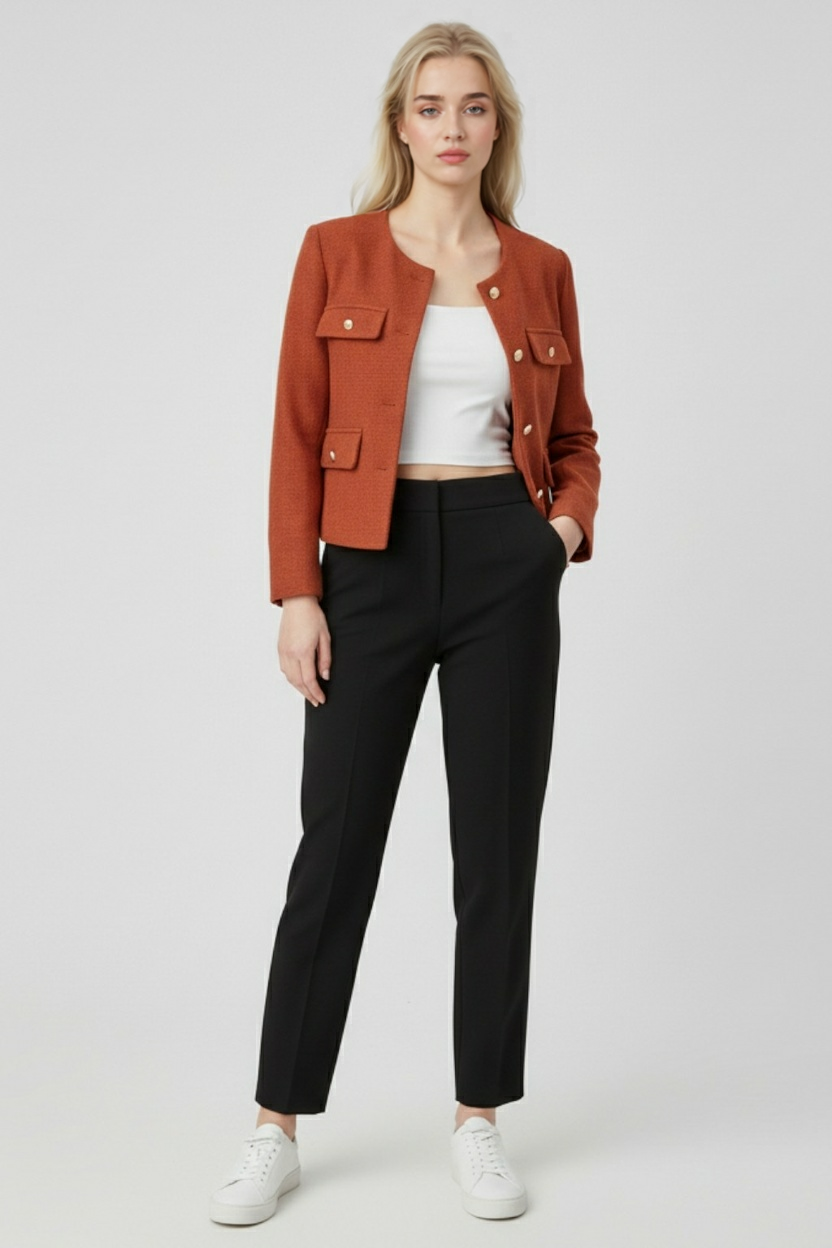 Luna | Short Winter Jacket - ginlerie 2