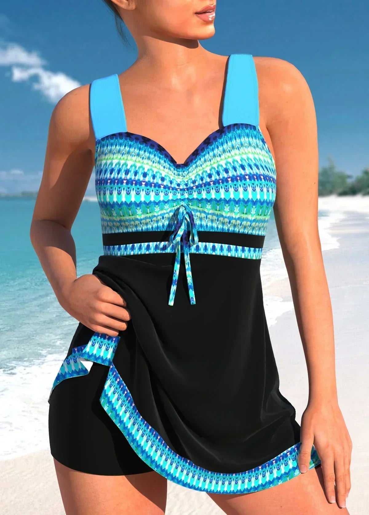 Luna | Summer Swim Dress - ginlerie 2