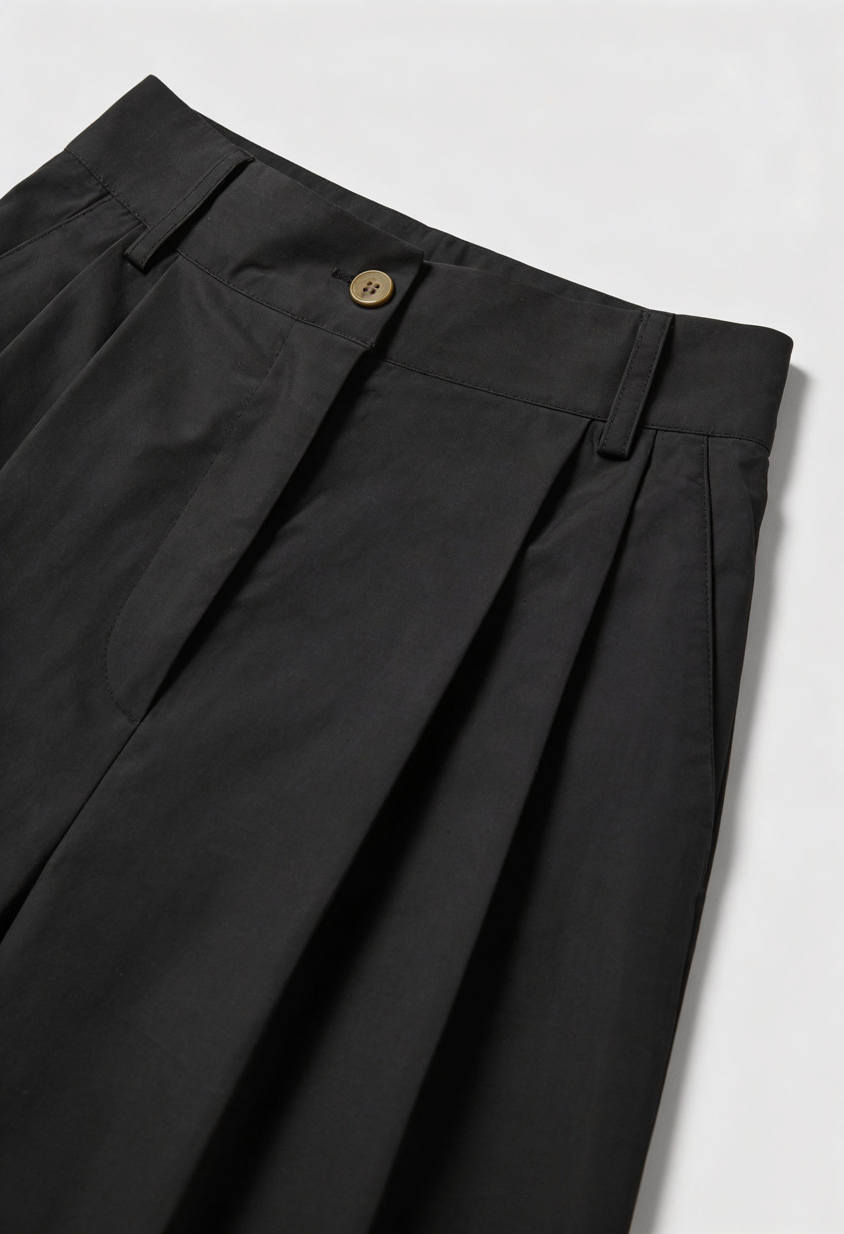 Luna | Tailored Black Palazzo Pants - ginlerie 5