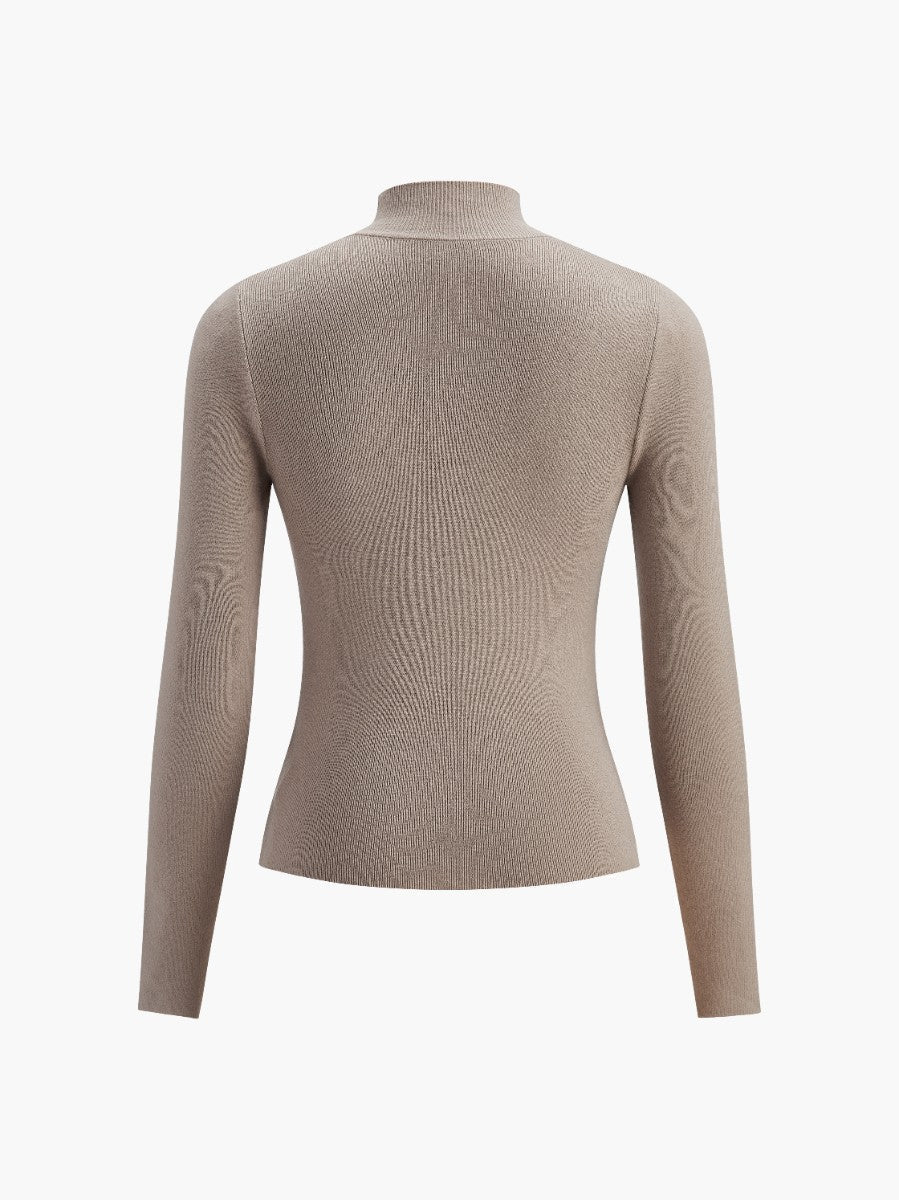 Maisie | Mock Neck Top - ginlerie 6