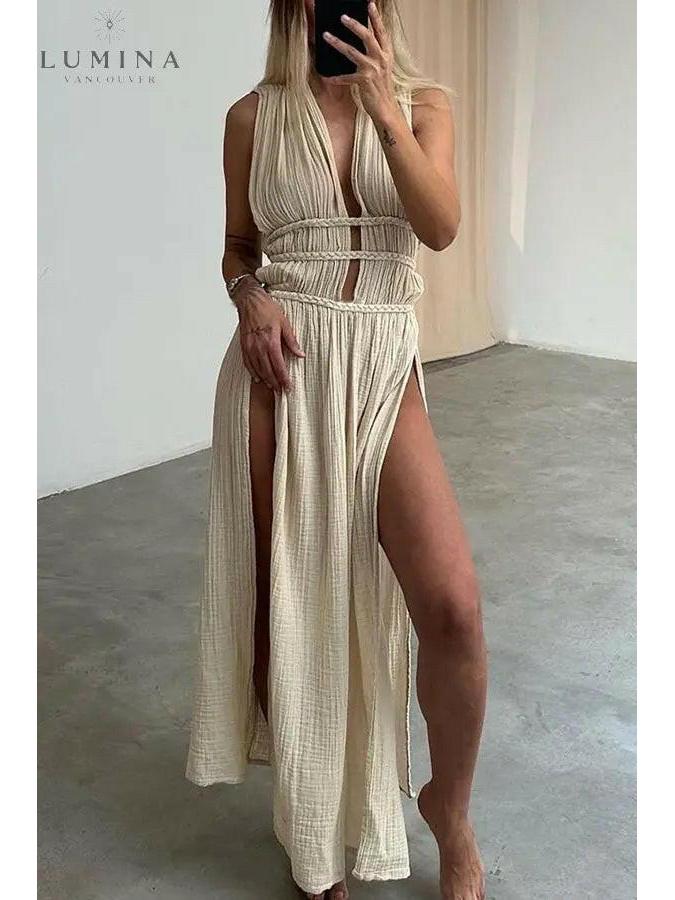 Marylou - Boho Maxi Dress