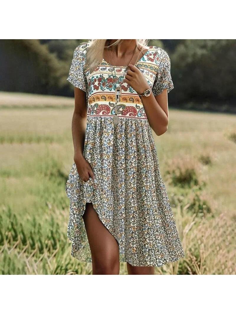 Maya | Bohemian Summer Dress - ginlerie 0
