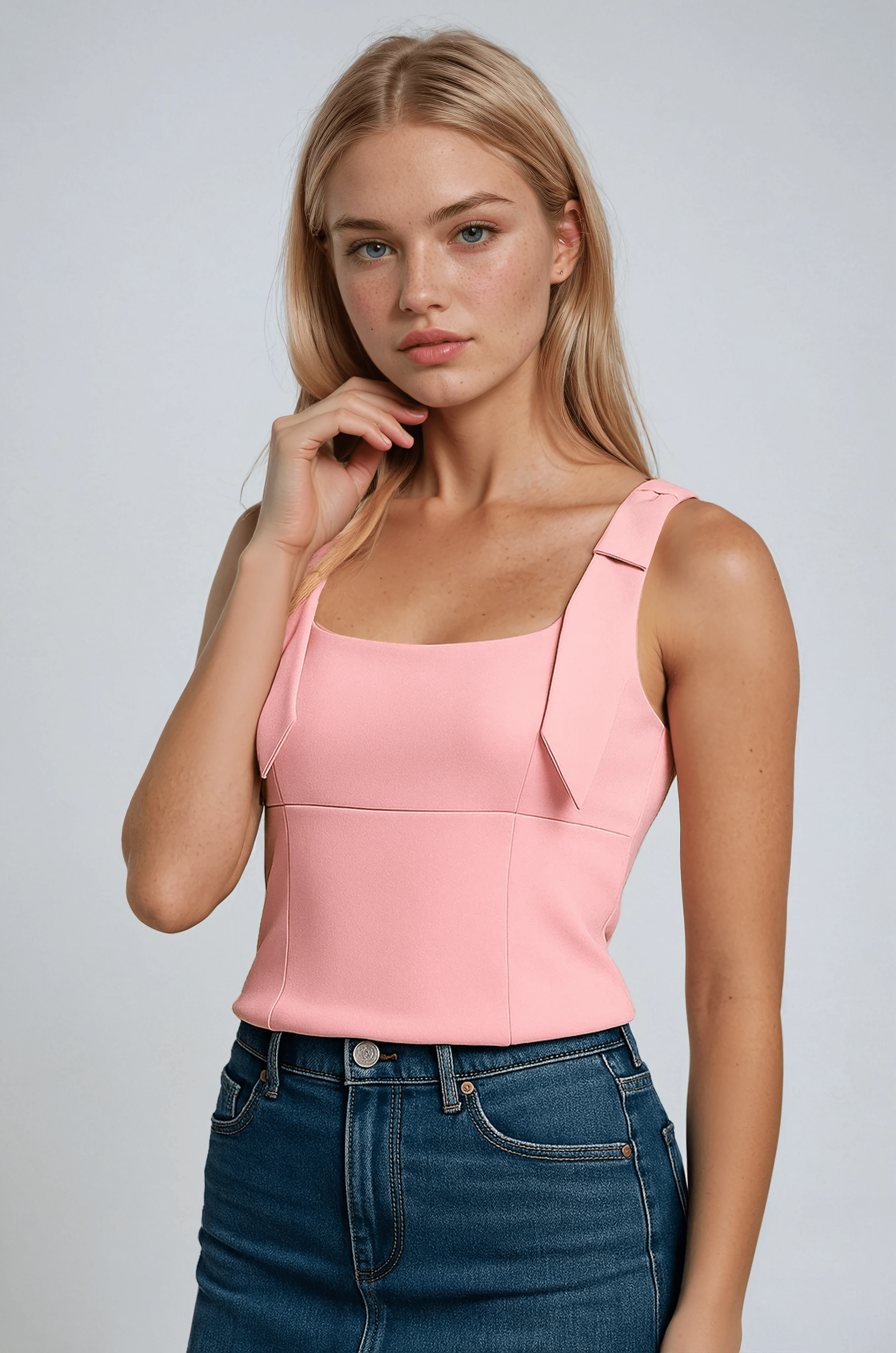 Maya | Bow-Detail Camisole - ginlerie 2