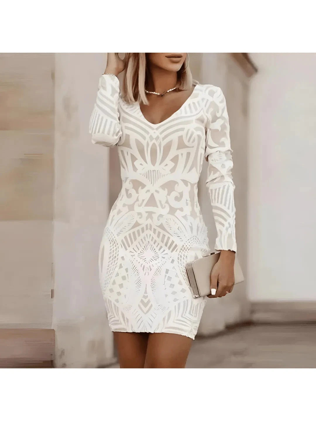 Maya | Chic Bodycon Dress - ginlerie 0