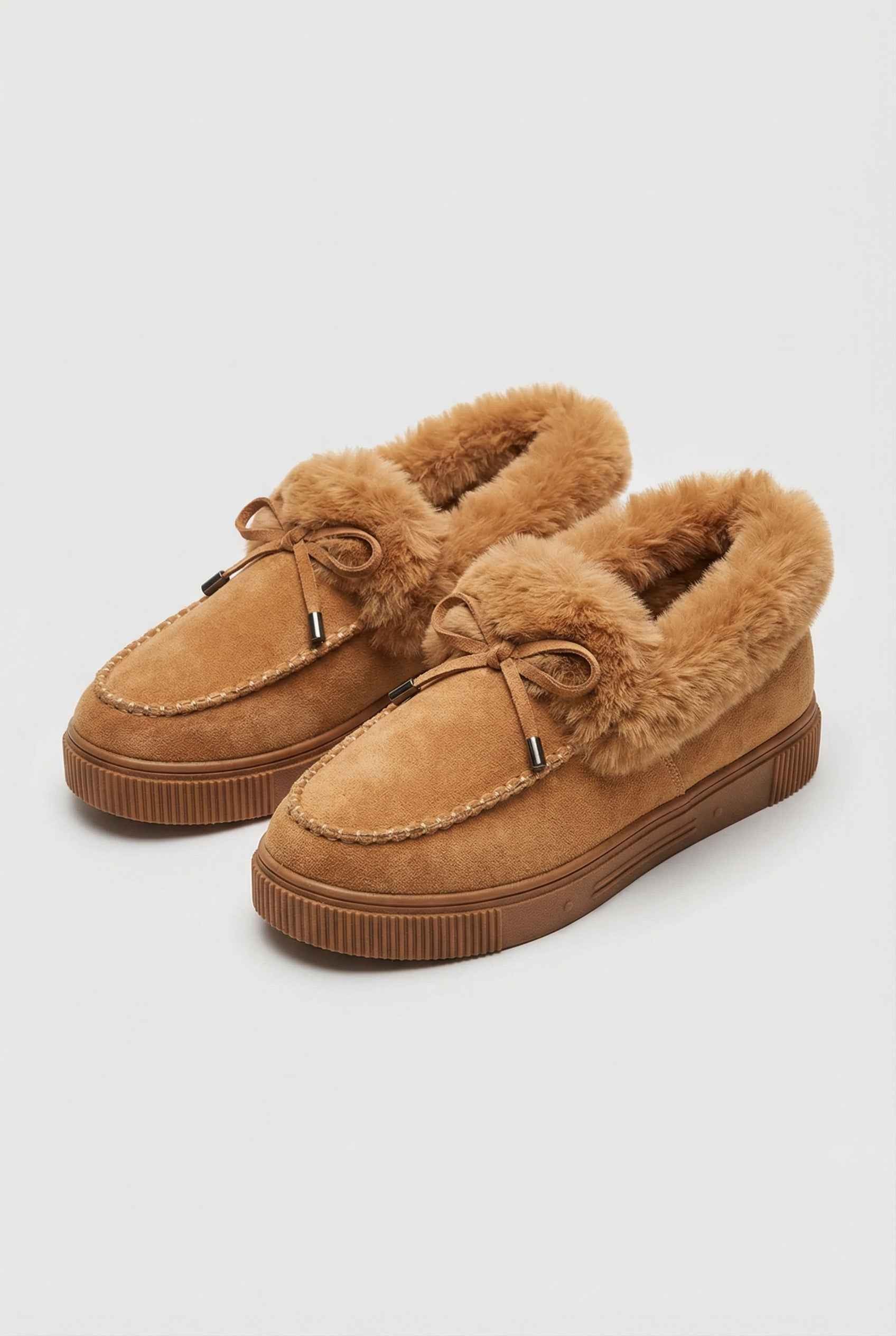 Maya | Cozy Light Brown Snow Boots - ginlerie 0