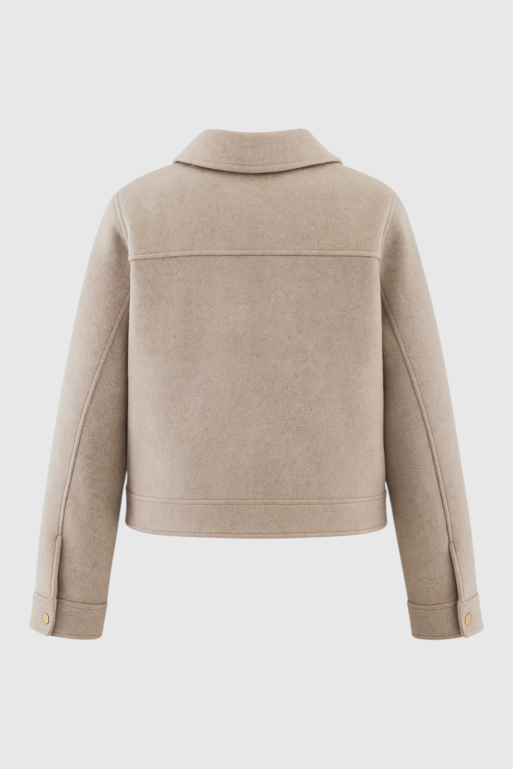 Maya | Cropped Zip-Up Jacket - ginlerie 4