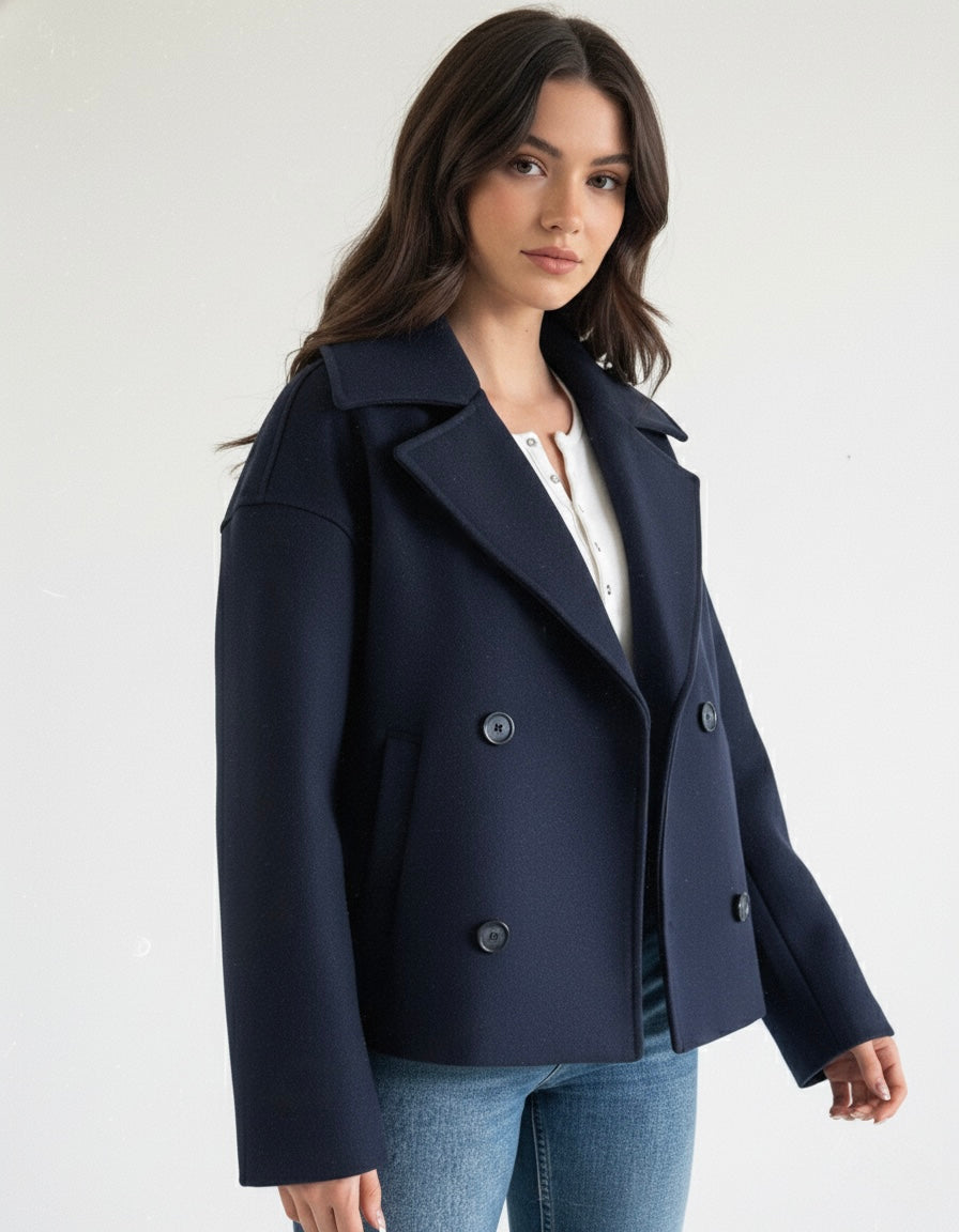 Maya | Double-Breasted Trench Coat - ginlerie 1
