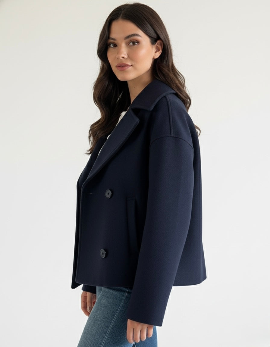 Maya | Double-Breasted Trench Coat - ginlerie 3