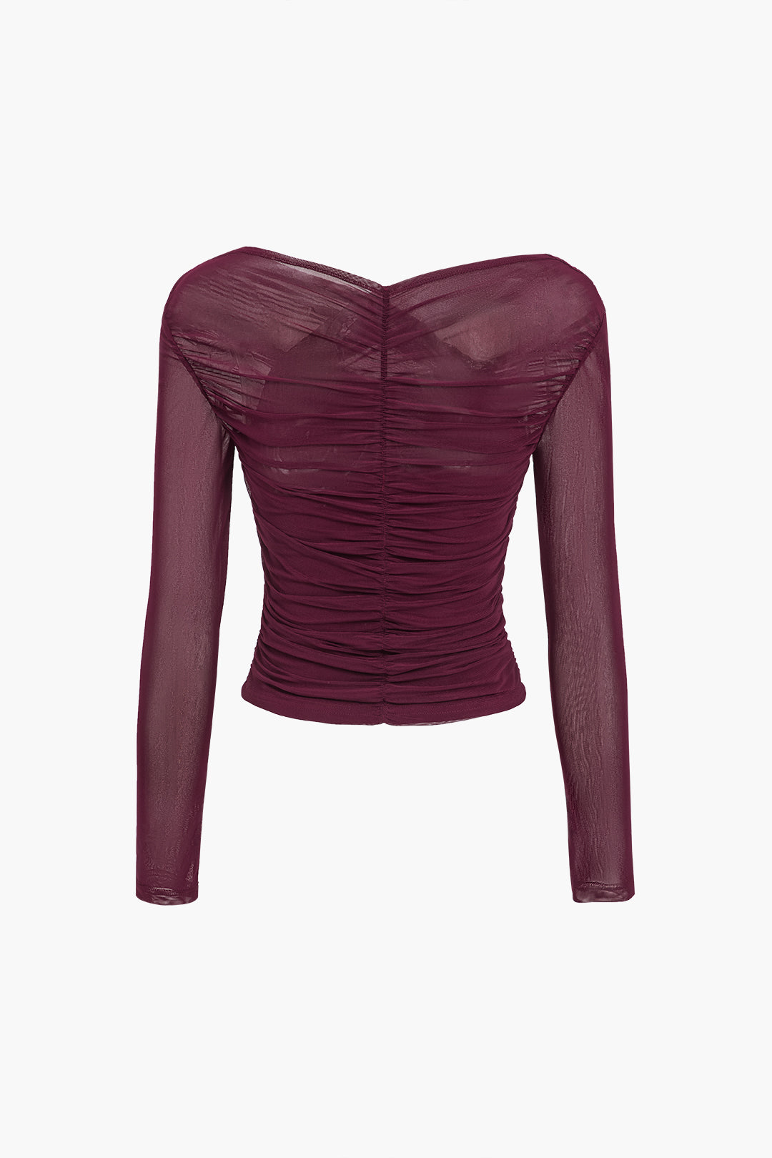 Maya | Elegant Ruched Going Out Top - ginlerie 3