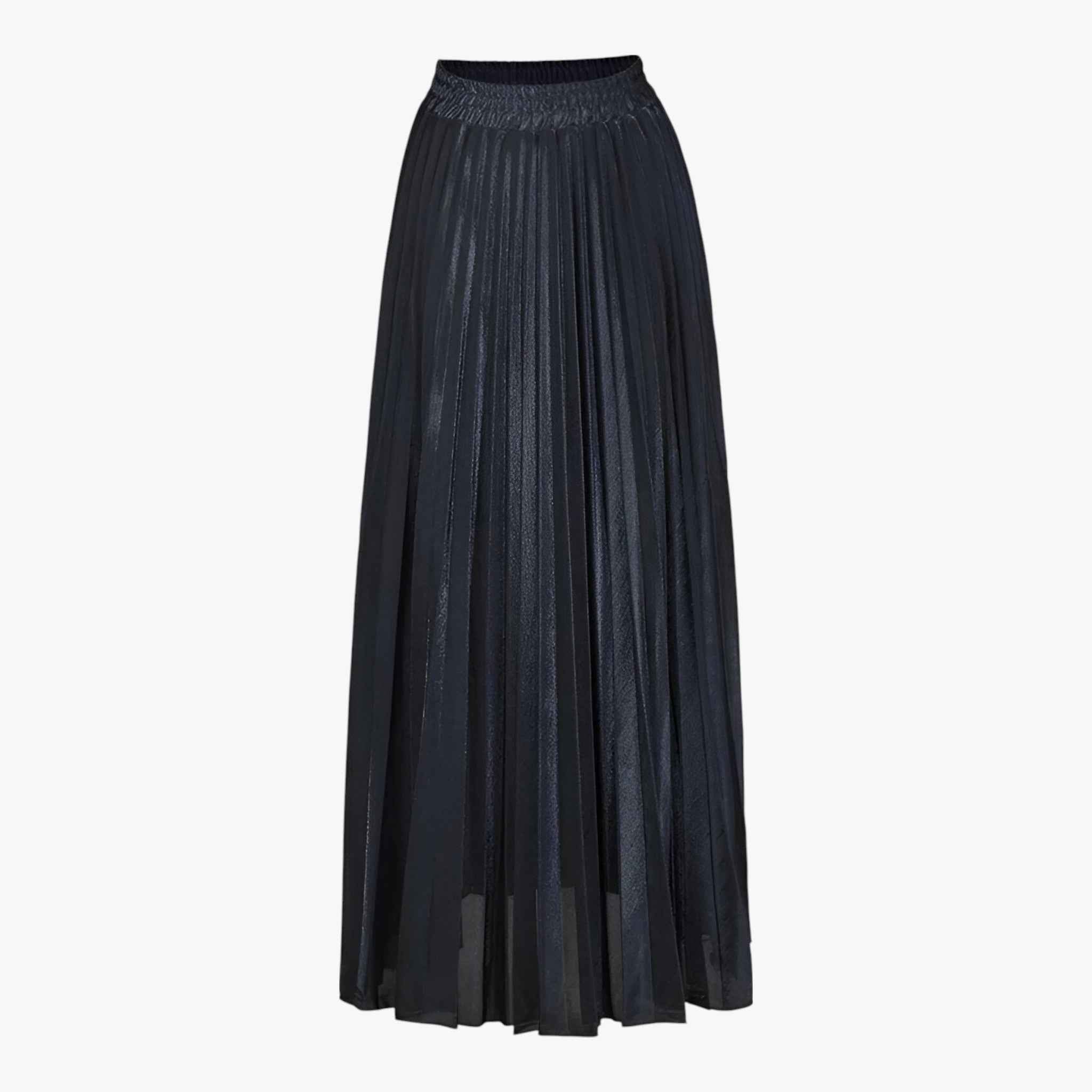 Maya | Pleated Maxi Skirt - ginlerie 0