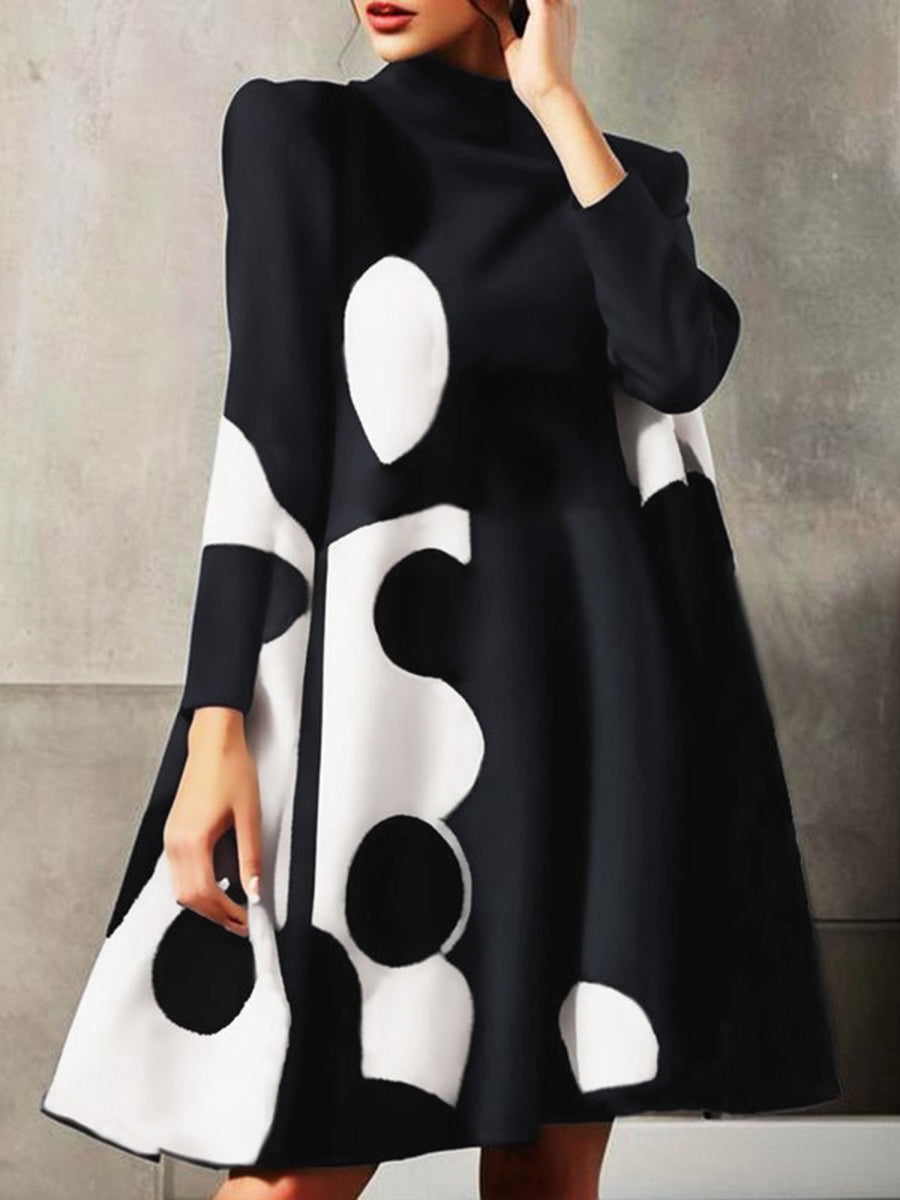 Maya | Polka-Dot Mini Dress - ginlerie 0