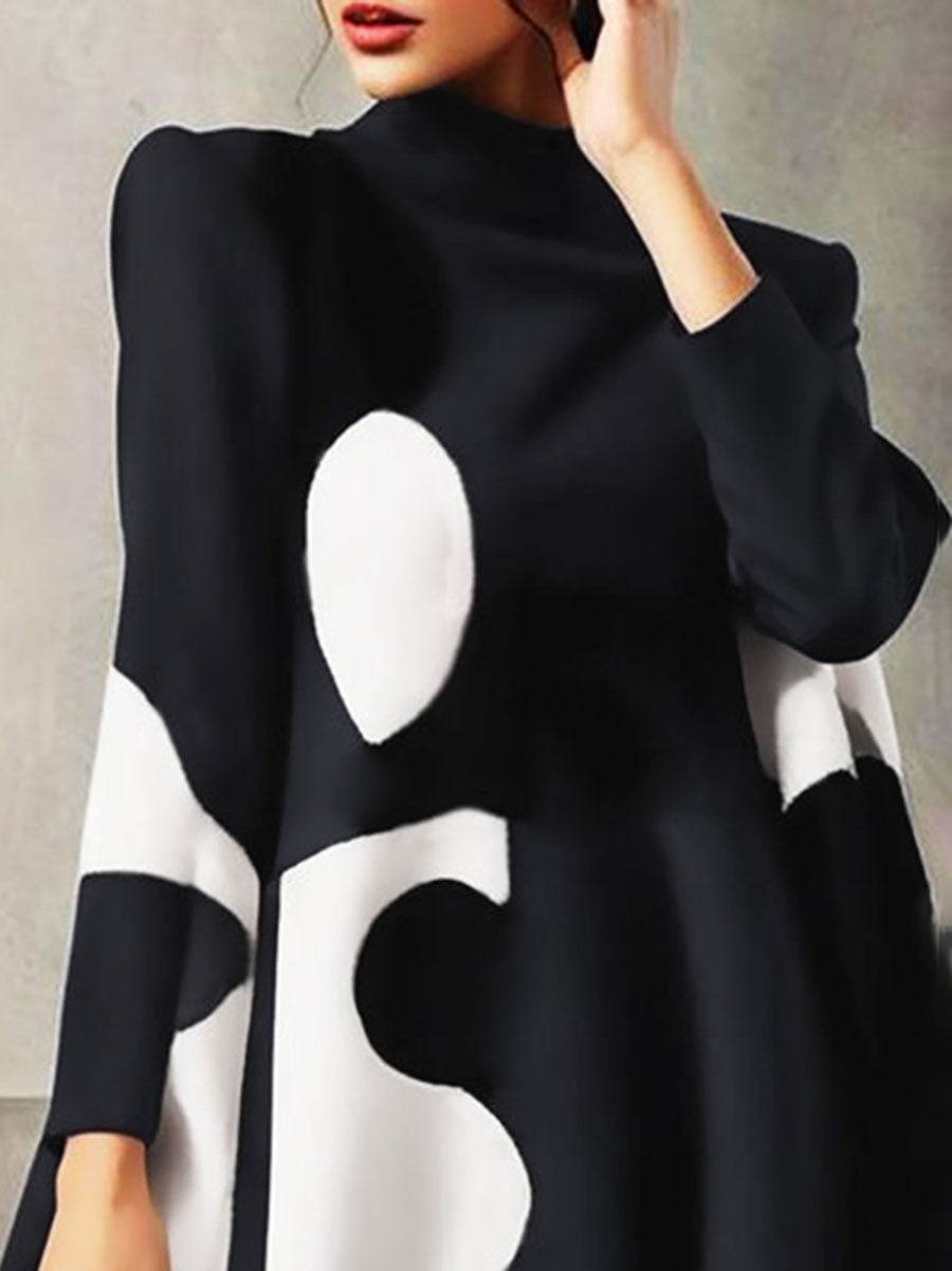 Maya | Polka-Dot Mini Dress - ginlerie 1