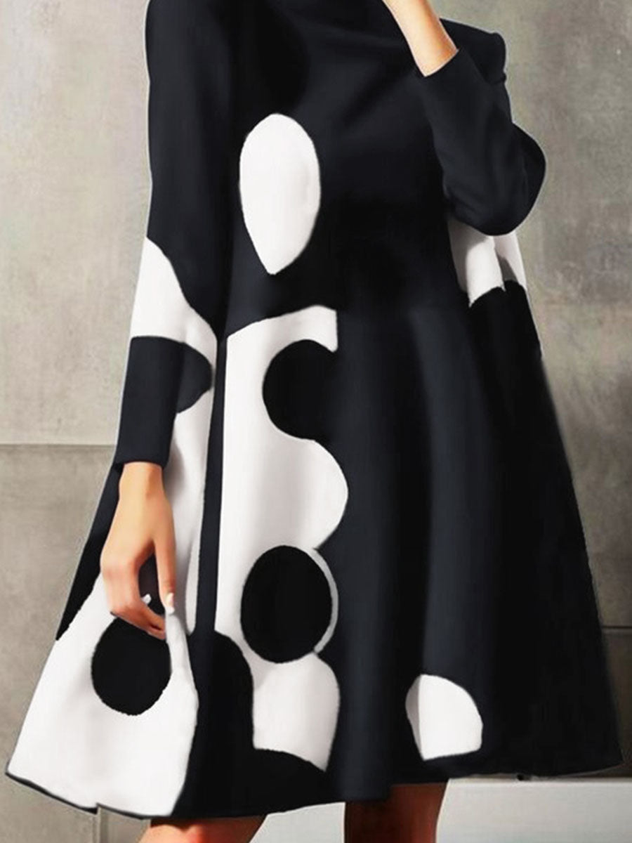 Maya | Polka-Dot Mini Dress - ginlerie 2