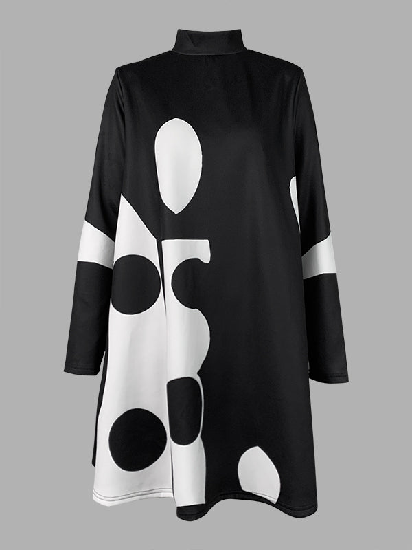 Maya | Polka-Dot Mini Dress - ginlerie 3