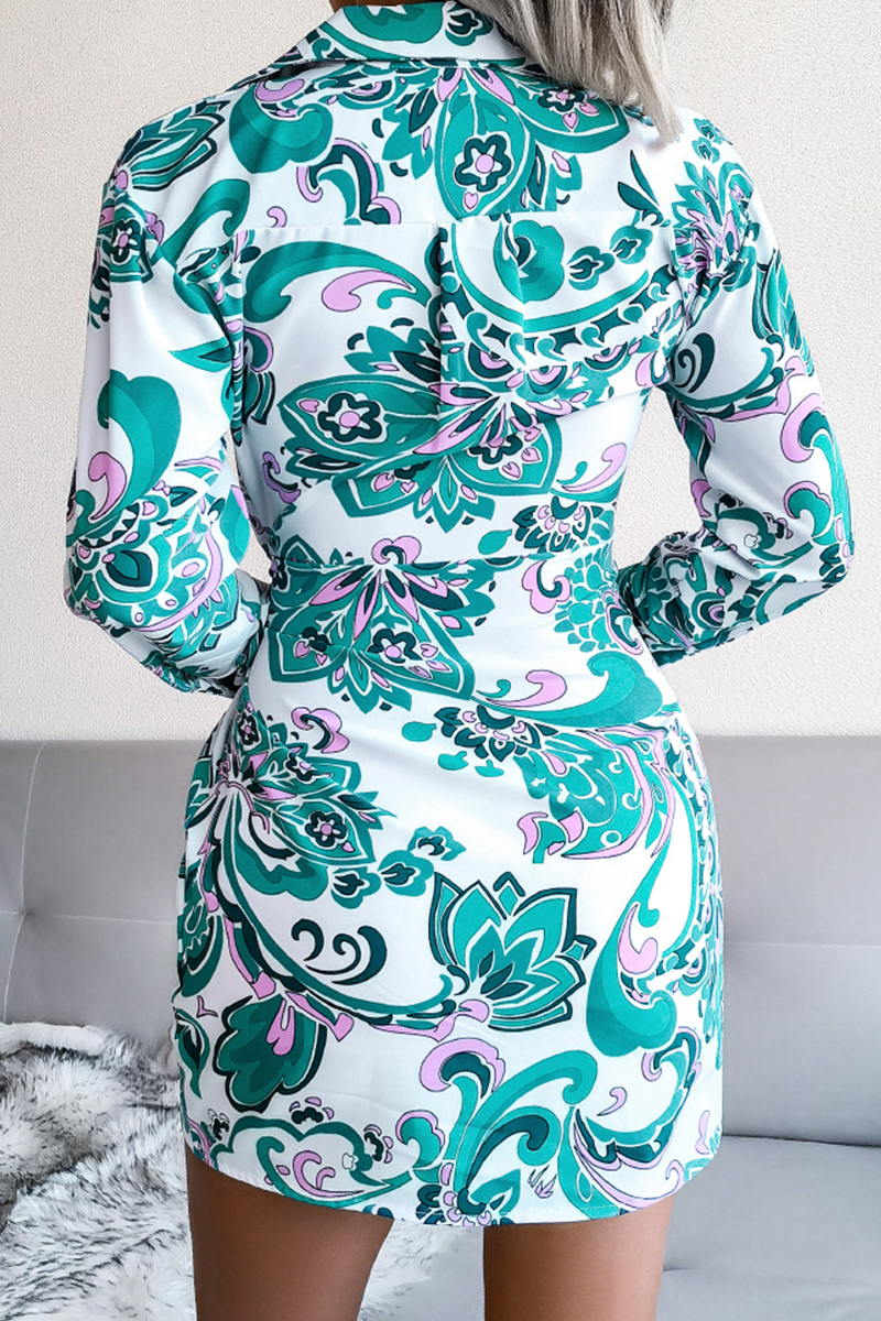 Mira | V-Neck Wrap Dress - ginlerie 4