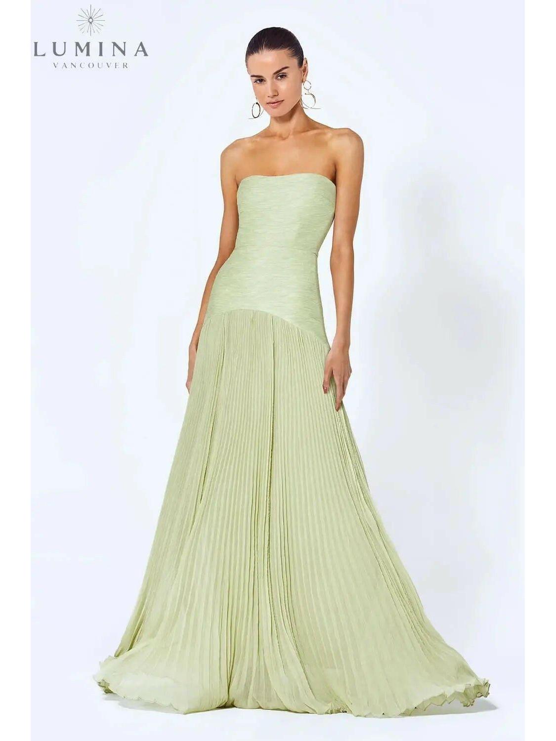 Morgane - Sleeveless Drop-Waist Maxi Dress - ginlerie