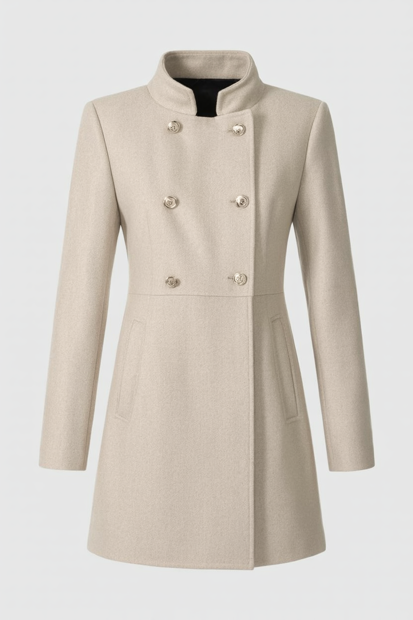 Nadia | Double-Breasted Winter Coat - ginlerie 0
