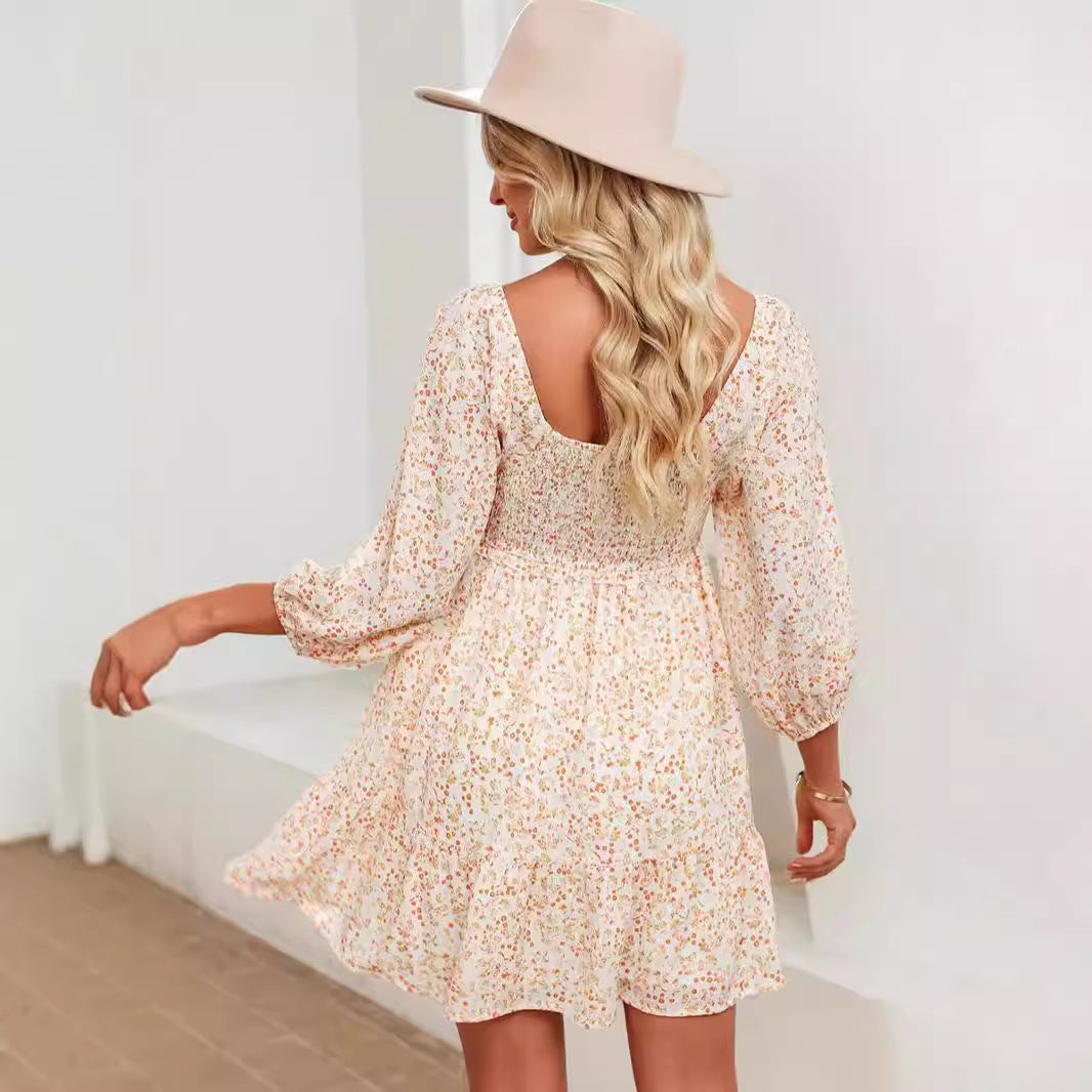 Nina | A-Line Summer Dress - ginlerie 2