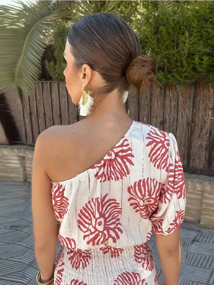 Nina | Asymmetrical Mini Dress - ginlerie 3