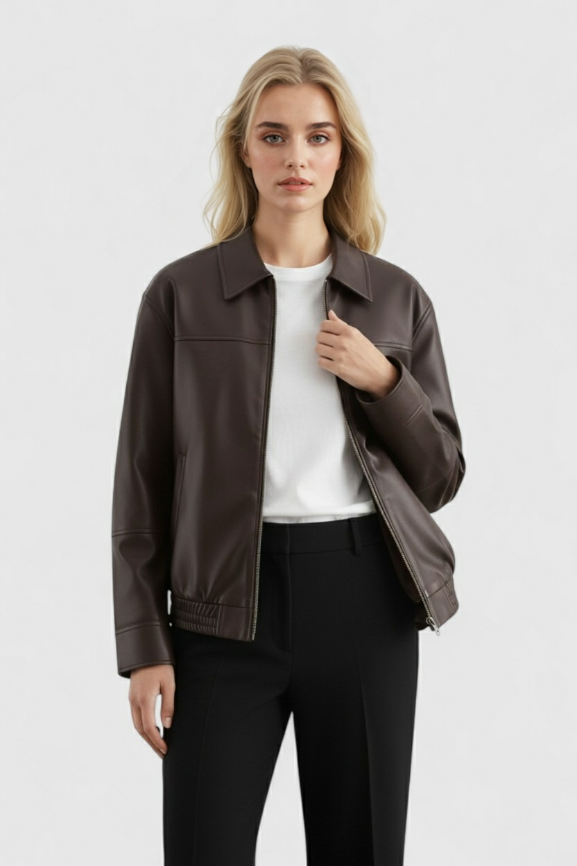 Nina | Aviator Jacket - ginlerie 1
