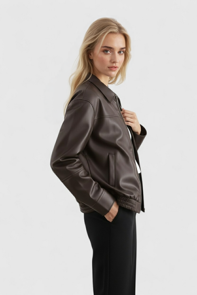 Nina | Aviator Jacket - ginlerie 3
