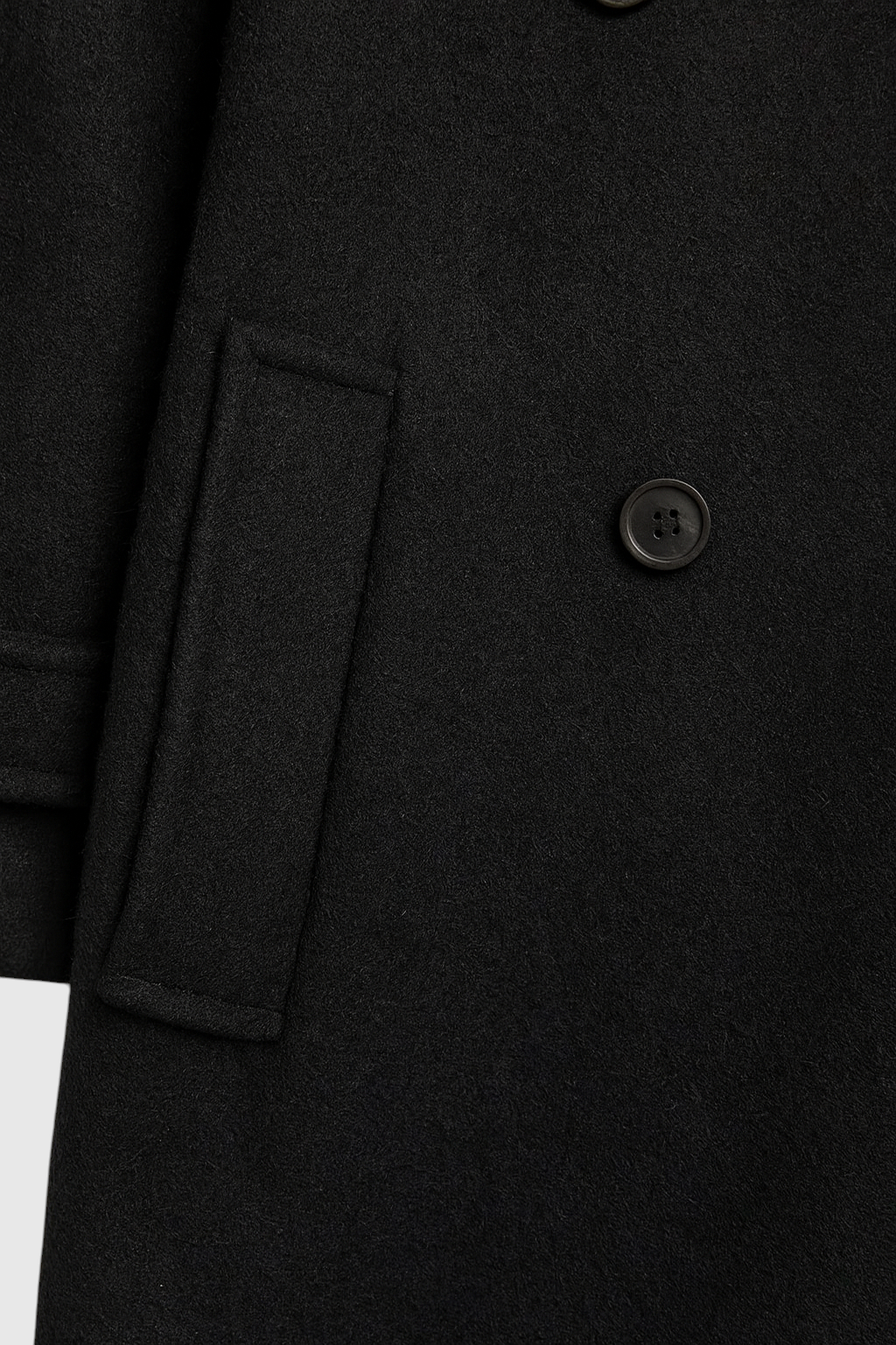 Nina | Belted Black Coat - ginlerie 5
