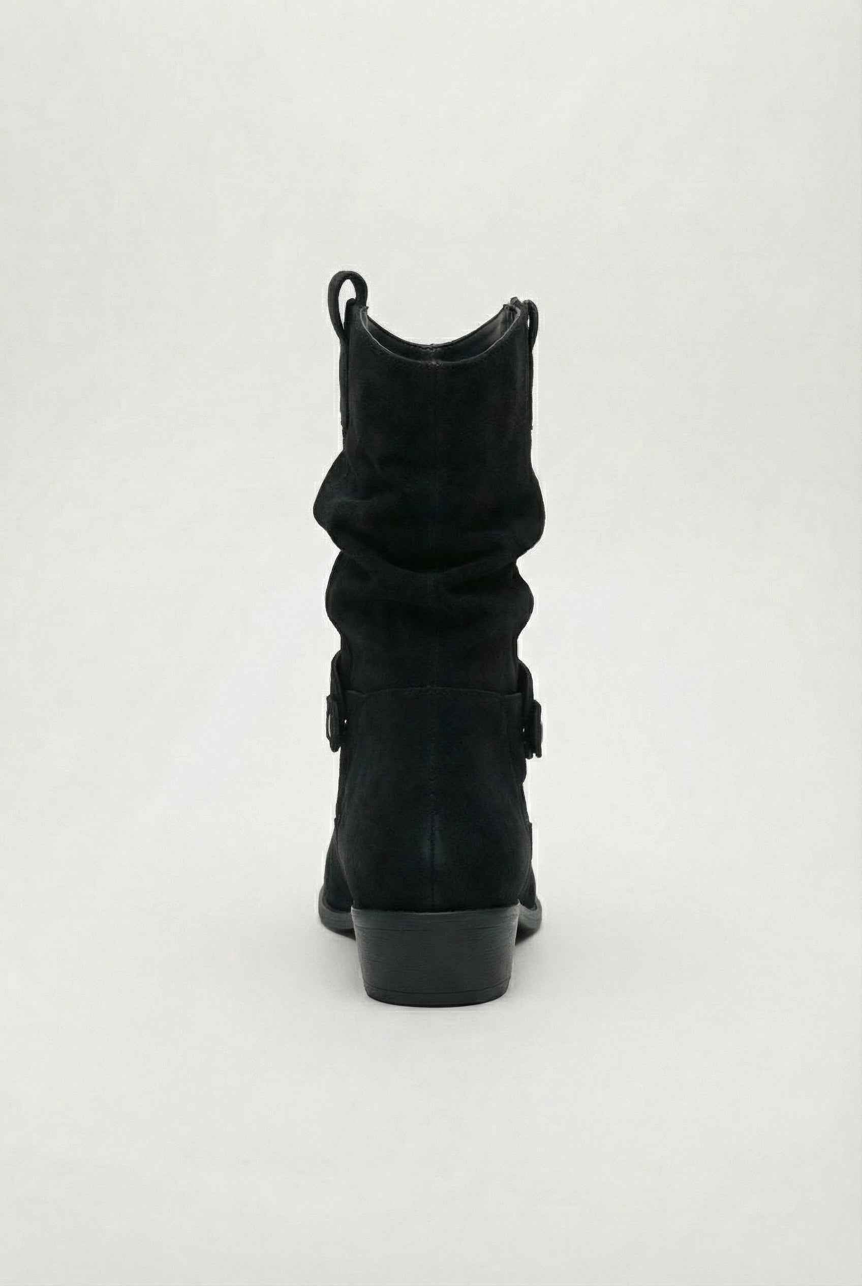 Nina | Black Suede Ankle Boots - ginlerie 5