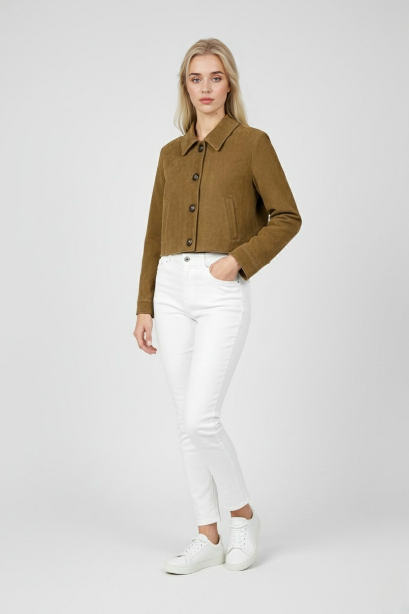 Nina | Casual Long Sleeve Jacket - ginlerie 2