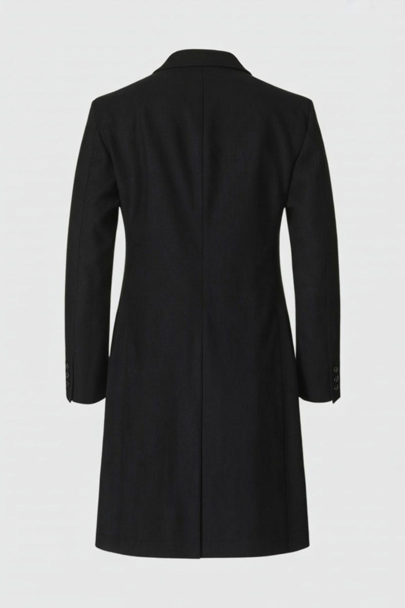 Nina | Chic Black Winter Coat - ginlerie 3