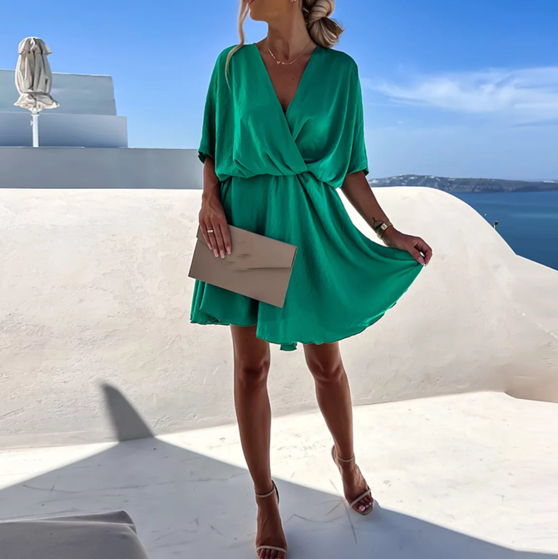 Nina | Chic Wrap Dress - ginlerie 1