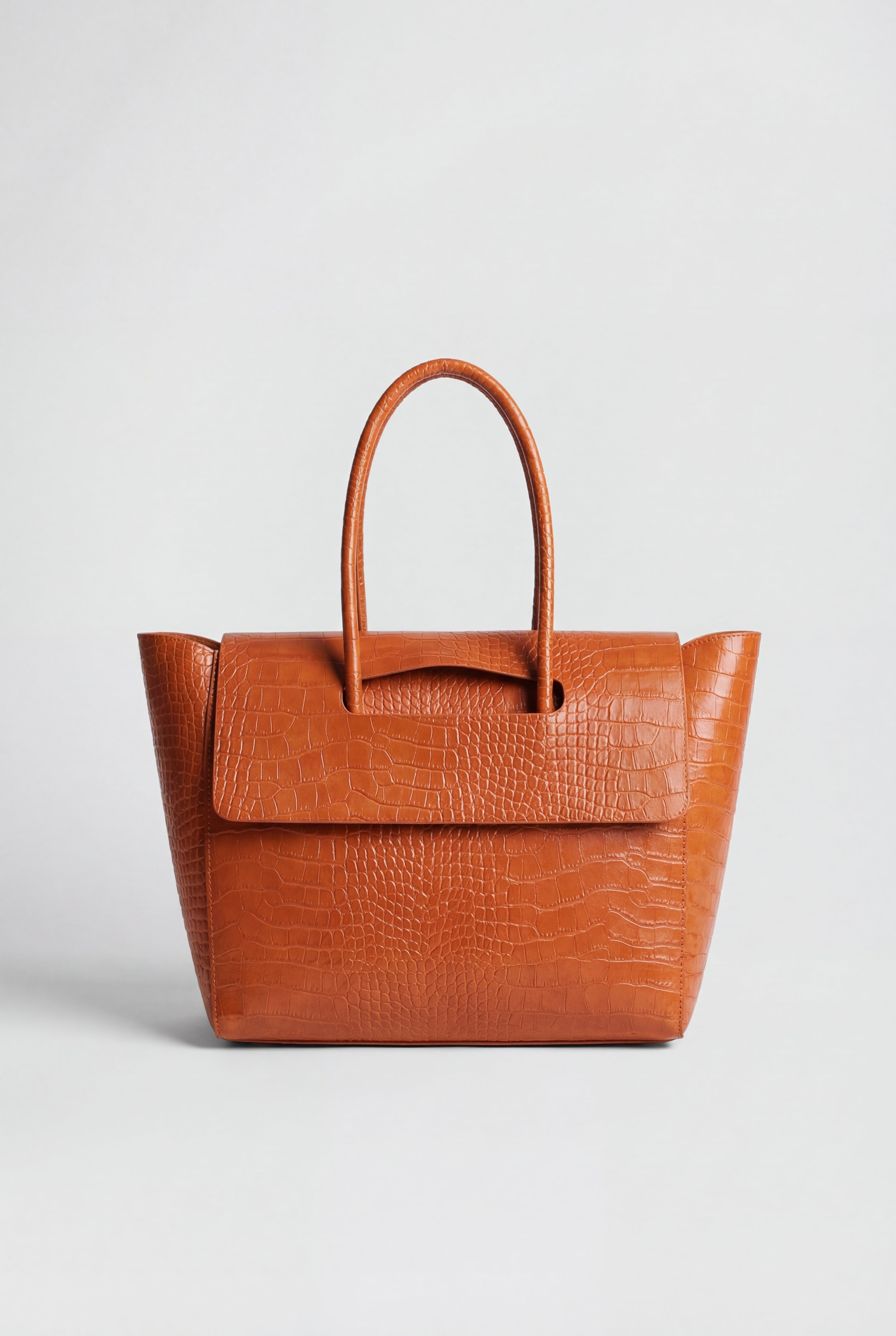 Nina | Crocodile Pattern Handbag - ginlerie 6