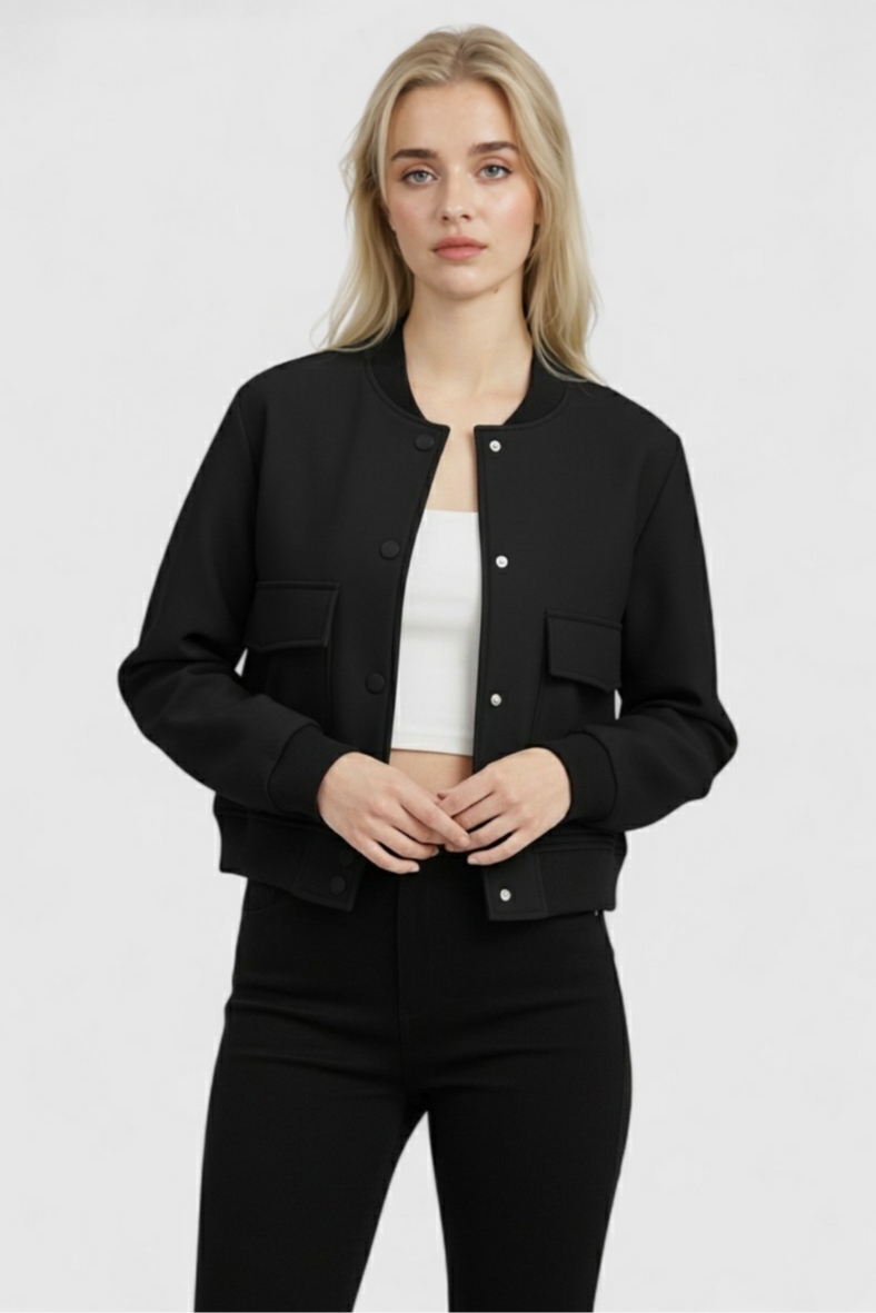 Nina | Elegant Bomber Jacket - ginlerie 1