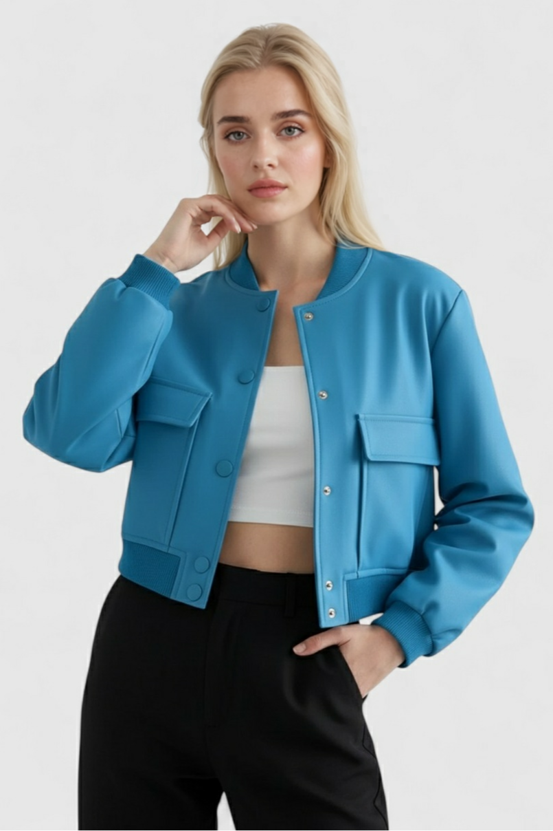 Nina | Elegant Bomber Jacket - ginlerie 1